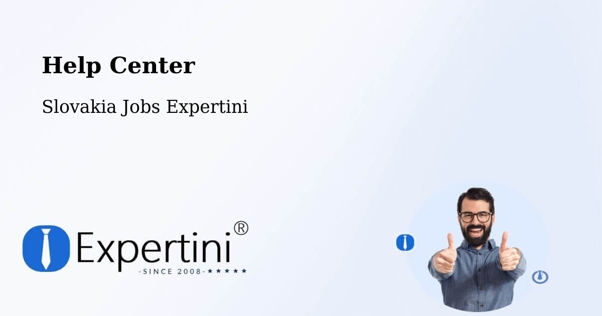 Help Center – Okres Sobrance - Slovakia Jobs Expertini