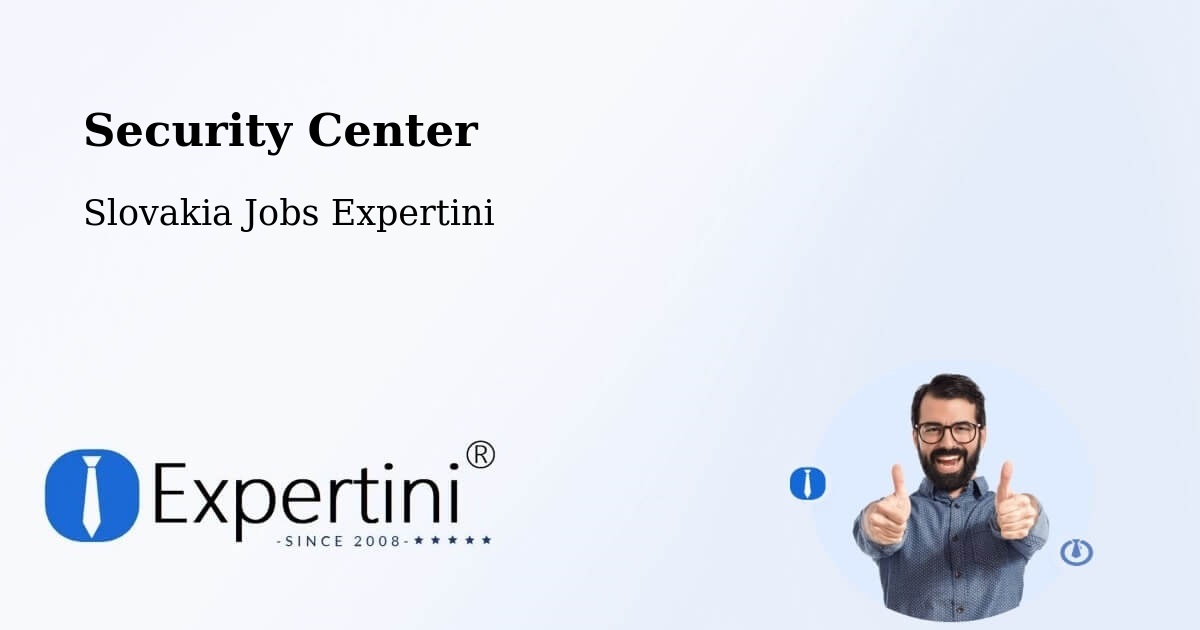 Security & Compliance – Okres Sobrance - Slovakia Jobs Expertini